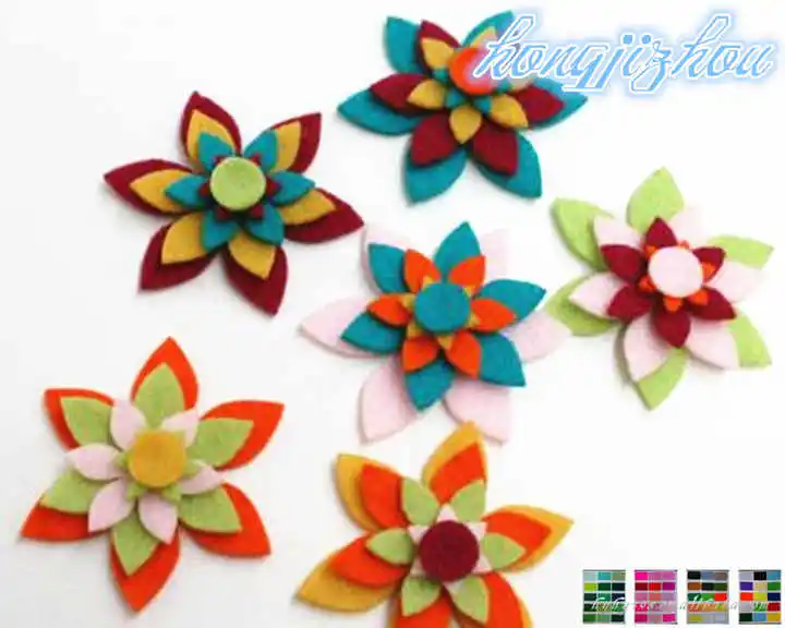 Наборы для рукоделия детей принадлежности творчества из войлочных цветов девочек сделайте свой собственный букет