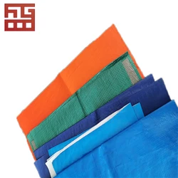 Excellent quality waterproof plastic tarpaulin lona truck cover 200micron heavy duty tarpaulin