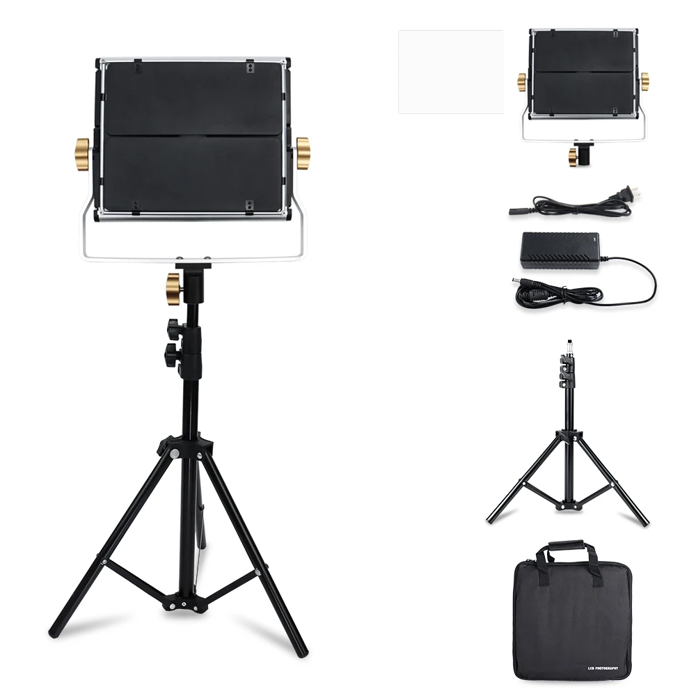 W&5 W480S Professional audio video lighting equipment live stream light led video light