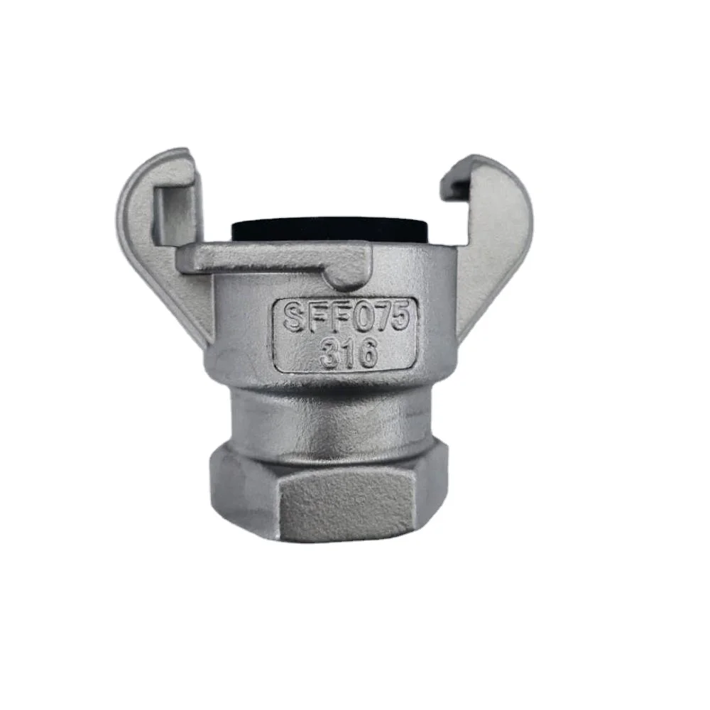 hardware products, stainless steel quick coupling, air hose claw fitting female type