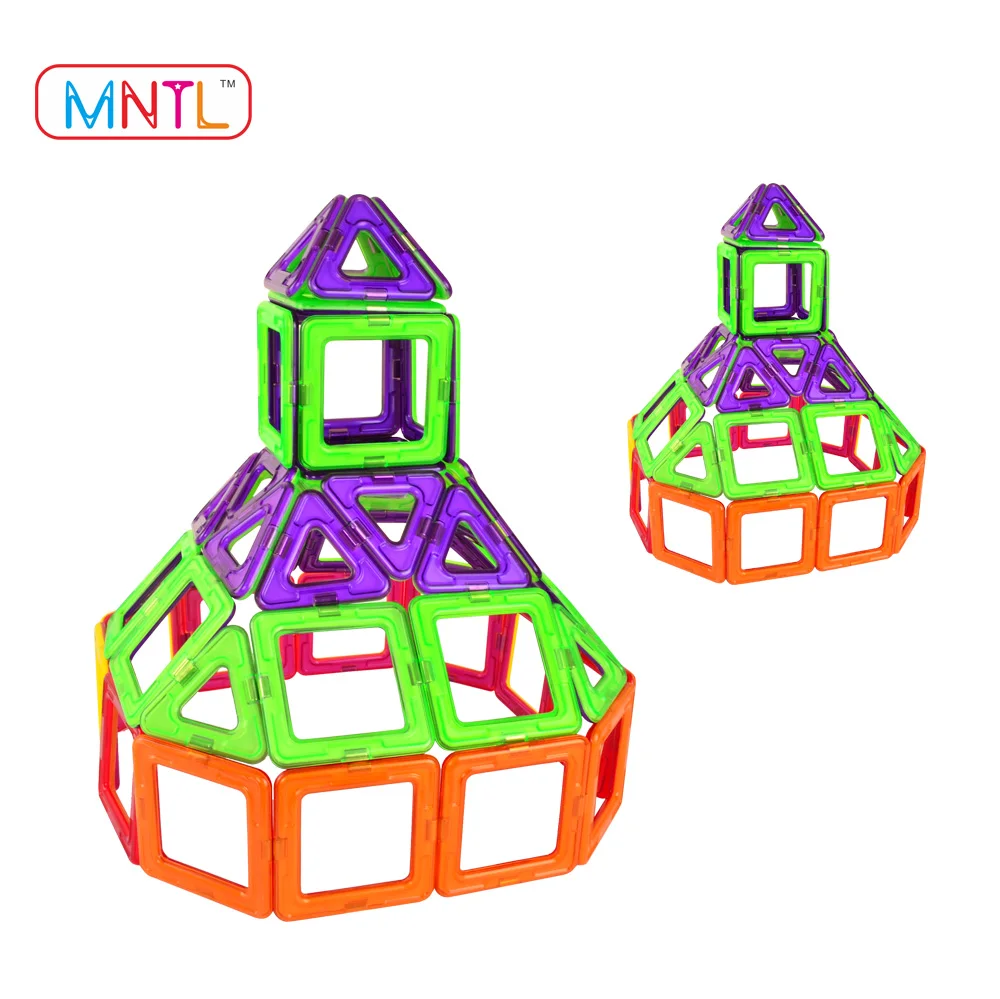 Mntl 65-PCS DIY 3D магнитных блоков детей строительство плитки пройти astm тест