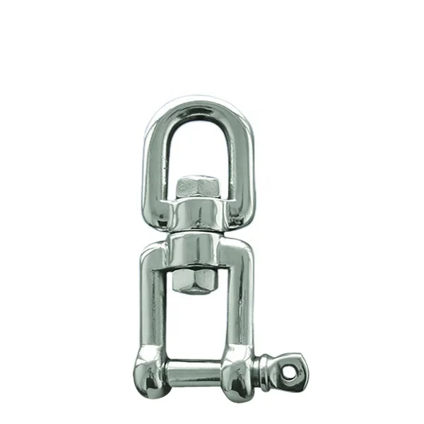 Stainless Steel 316  Anchor Swivel Double EYE JAW Shackle 6mm
