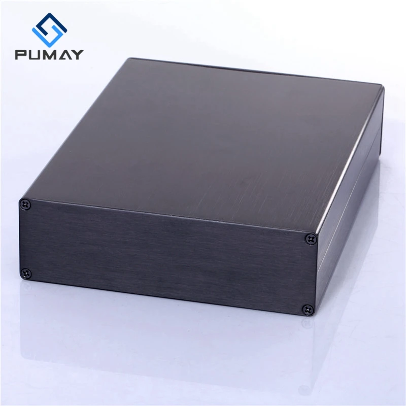 152*44-200 mm aluminum enclosure power supply switch box for with mounting brackets draw-bar