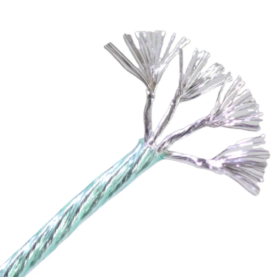 Silver plated OCC copper earphone cable