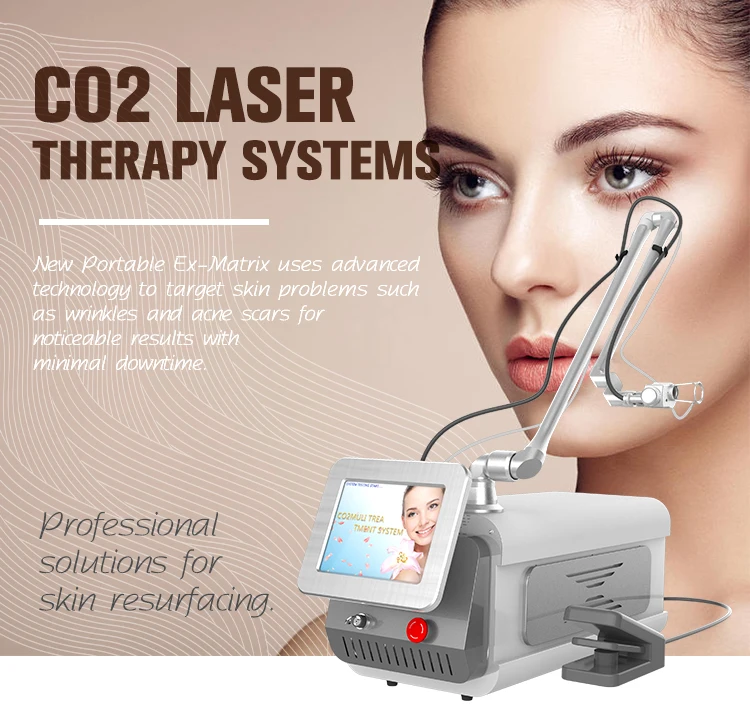 High Quality portable fractional co2 laser equipment co2 fractional laser device Factory price for beauty spa use