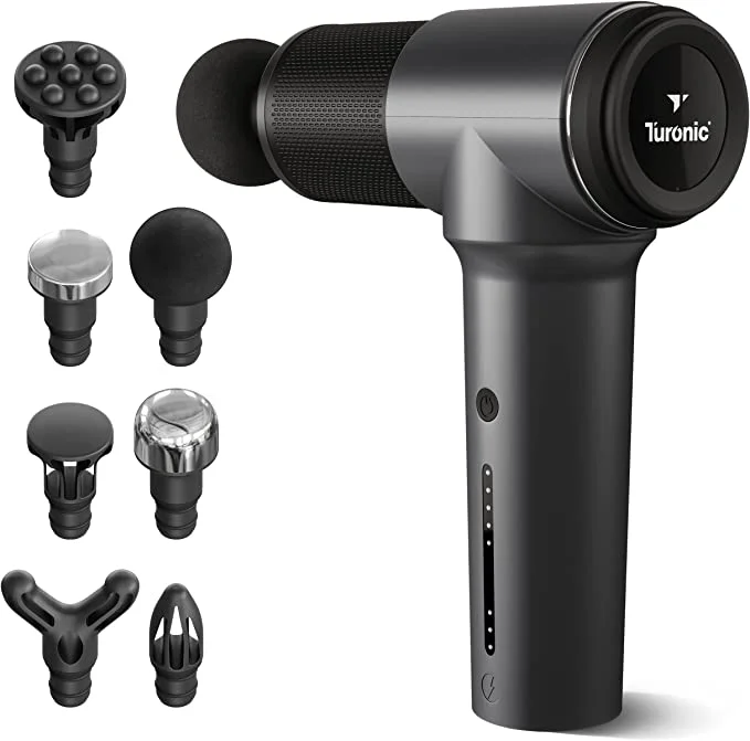 Custom Logo 30 Speed Muscle Percussive Therapy With Lcd Screen Portable Deep Tissue Percussion Massage Gun