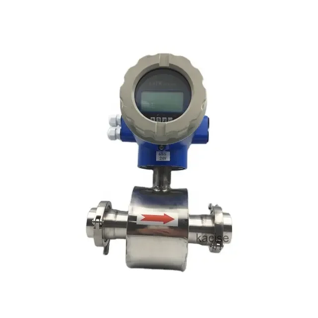 DN10-100 pipe size flowmeter good electromagnetic flowmeter 4-20MA with hart output