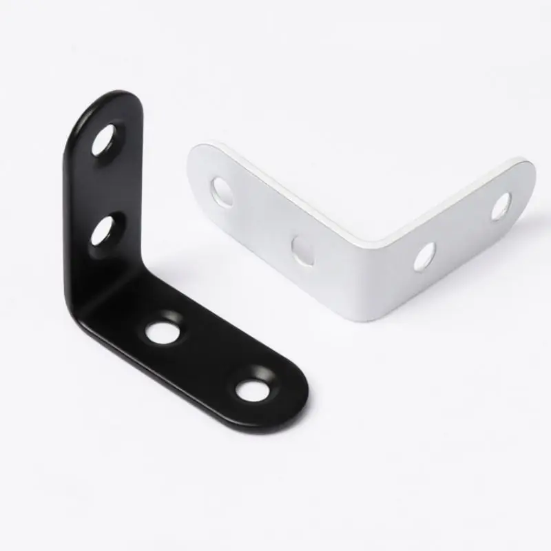 Wholesale Stainless Steel Corner Bracket Furniture Connector Accessories Plus Fixed Angle 90 Degree Right Angle L-type