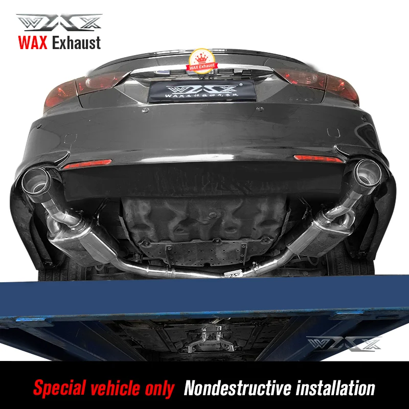 Catback Exhaust Muffler Pipe Electronic Valve Performance Exhaust Manifolds Cat-back Exhaust System For Toyota MARK X 2004-2016