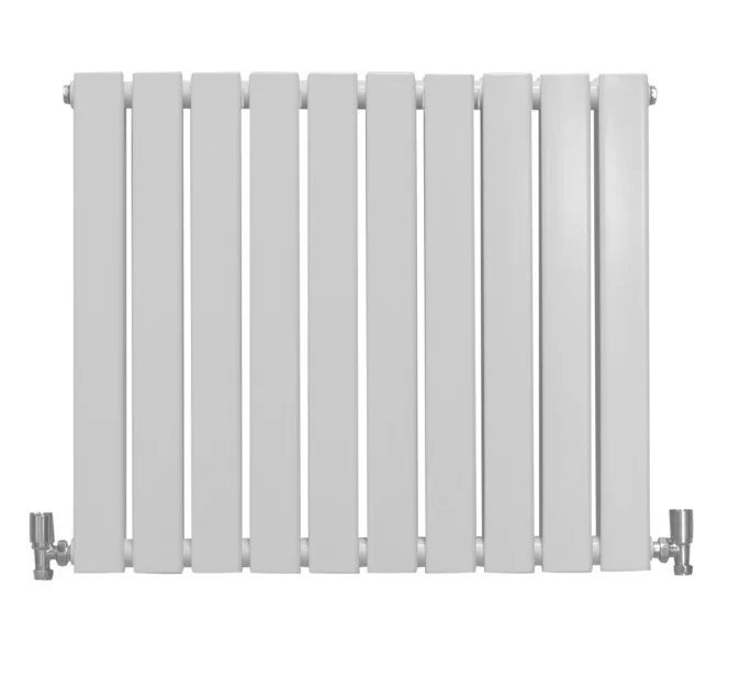 Factory Supply Anthracite White Double Flat Panel Hot Water Hydronic Heat Radiating Steel Radiator with Best Quality for Home