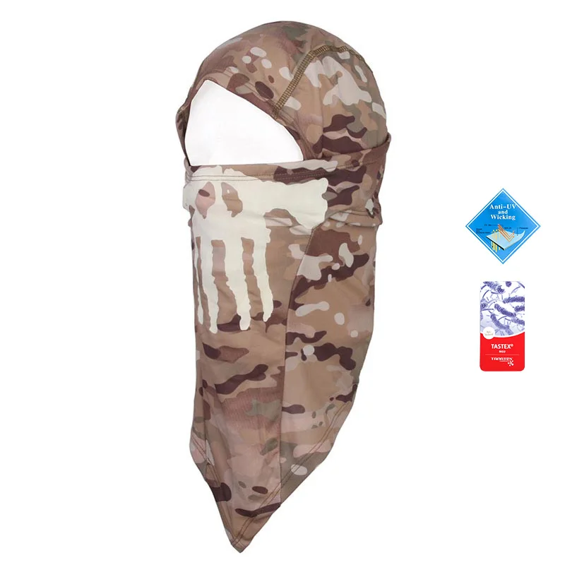Emersongear Combat Ghost Headgear Moisture Wicking Anti-UV Camouflage Outdoor Headwear Tactical Mask Face Cover