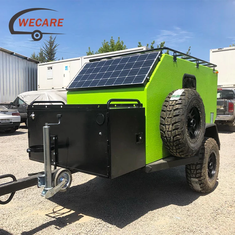 Австралийский Стандартный автофургон Wecare недорогой автодом с крыльцом маленькие легкие кемперы дорожный трейлер