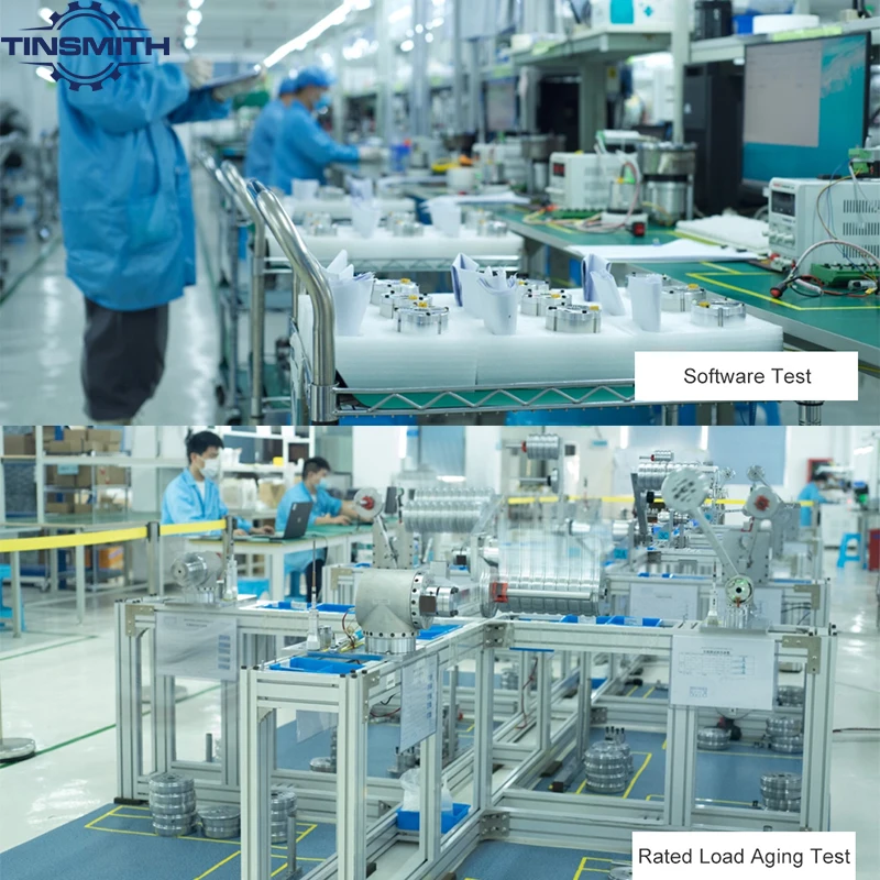 Servo Robot Arm Actuator robot joint module Servo Actuator Module Hollow Shaft 48VDC CAN CANopen for mini drone motor