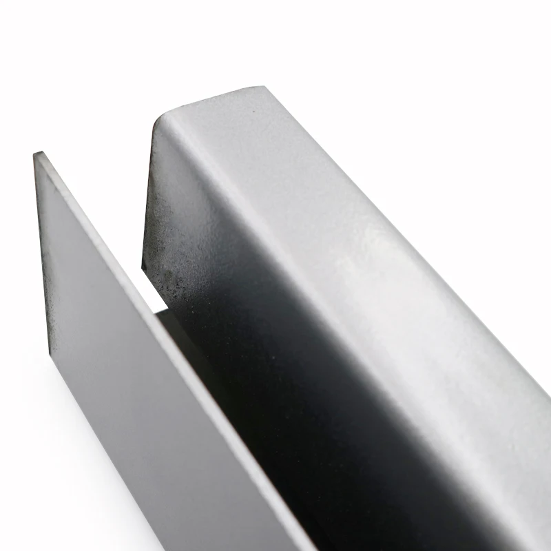 Top quality rolling door rail 2mm thickness iron guide groove for roller shutter door