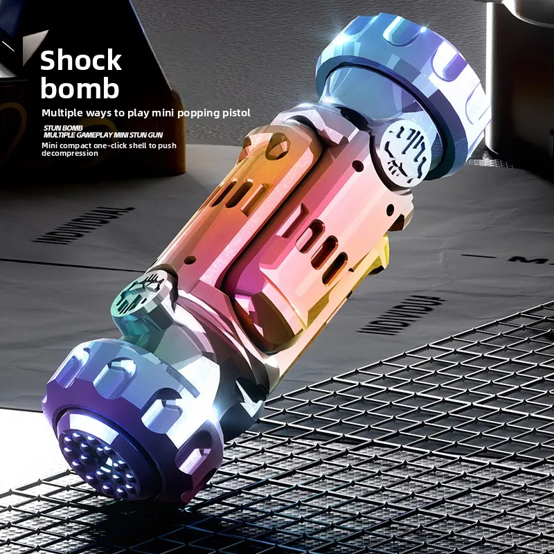 Пластиковая ударно волновая пуля агента для электроники унисекс Вращающийся складной Запуск 50 100 с/с