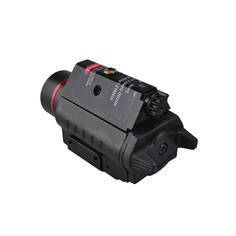 Aluminum alloy laser sight guns rotary switch red laser sight