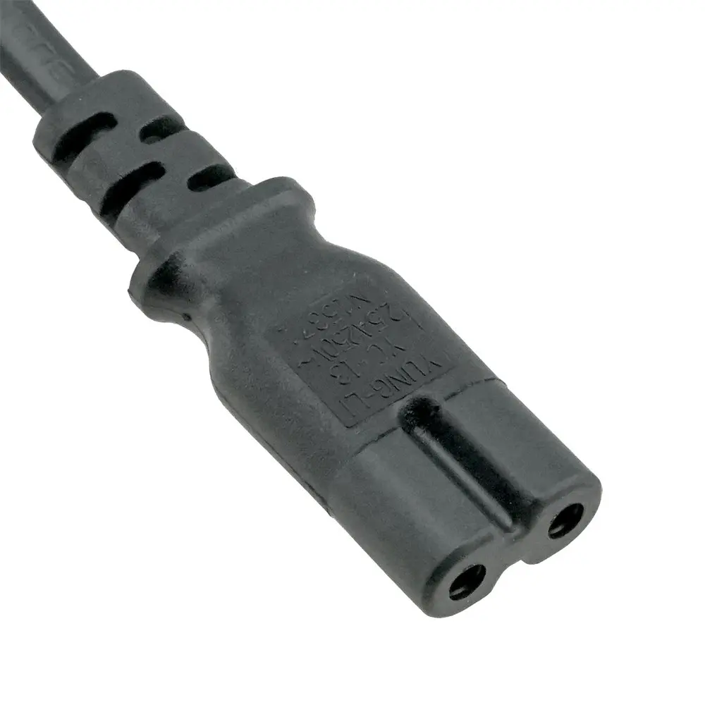 Стандартный CEE7/16 розетка для подключения к C7 250V европейский шнур питания ЕС 2 Pin Ac фута компьютерный