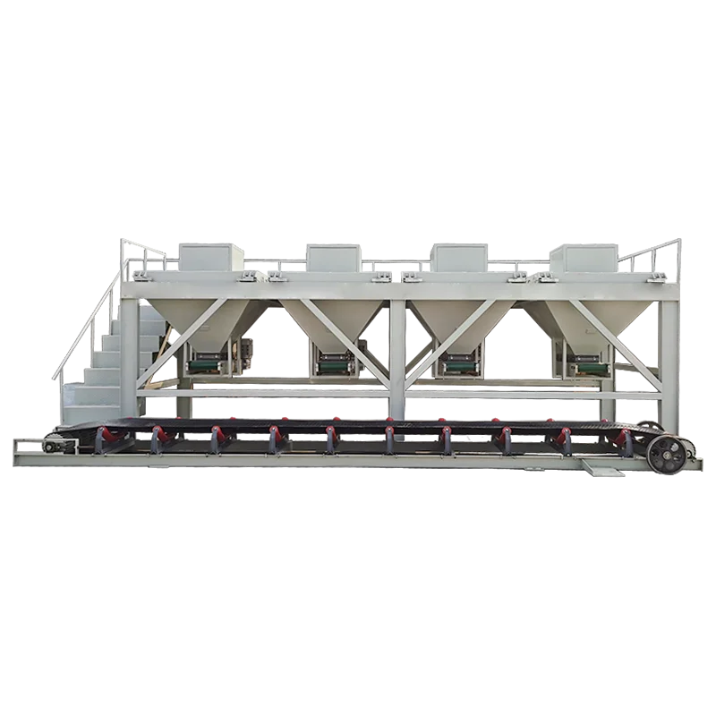 Multi Silos Type Weight Feeder BB Fertilizer Batching Dosing Machine For Fertilizer Plant Production Line