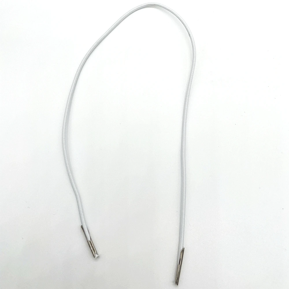 Factory customized Eco-friendly material 2mm elastic barbed cord closure for Folder durable round elastic cord