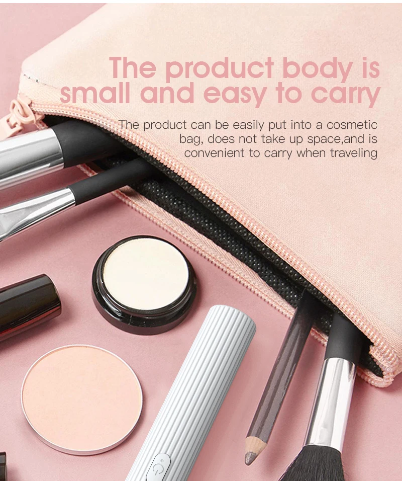 Миниатюрный Электрический триммер для бровей LULA Beauty ручка удаления волос электрический эпилятор с USB