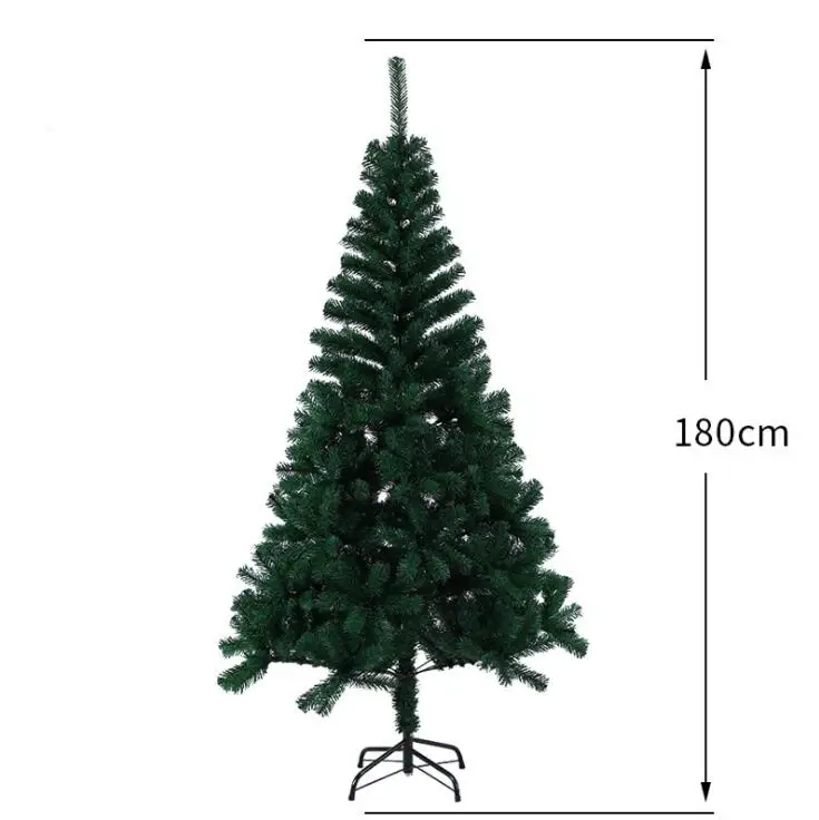 1.8m green simulation christmas tree