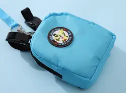 BSCI factory mochila para mascotas pet leash vest set dog walking bag oxford cloth cute pet bag walking toll wholesale