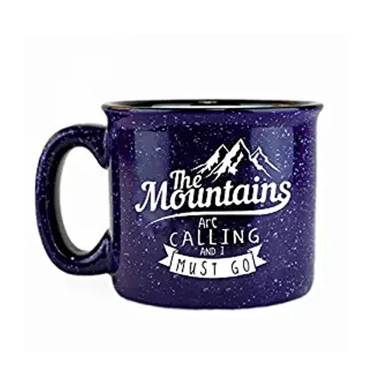 black glazed porcelain soup milk cup ceramic diner mug
