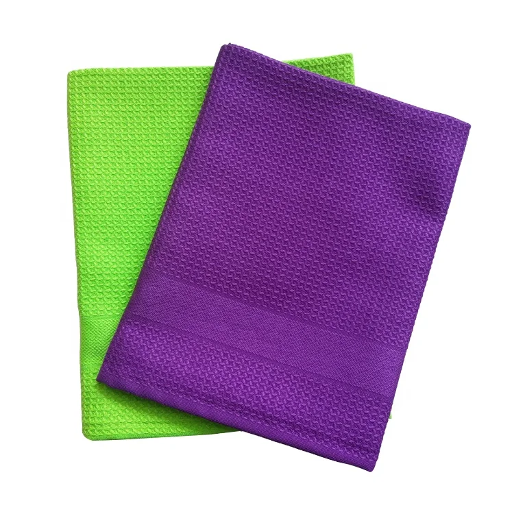 Professional Auto Finesse Microfiber Waffle Weave Towel Glass Cleaning Cloth