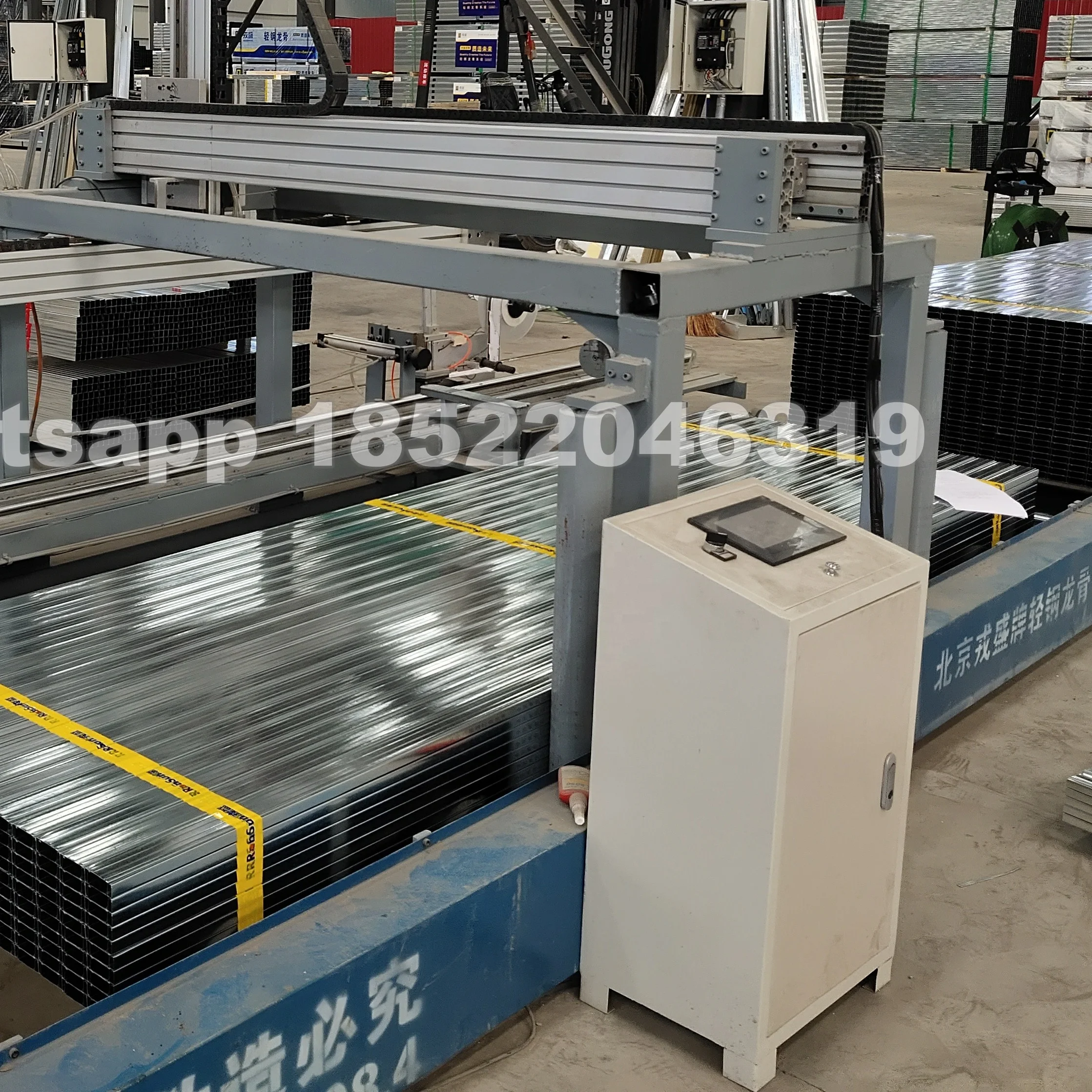 factory supply full automatic high price and reasonable price  light steel profile  packing machine