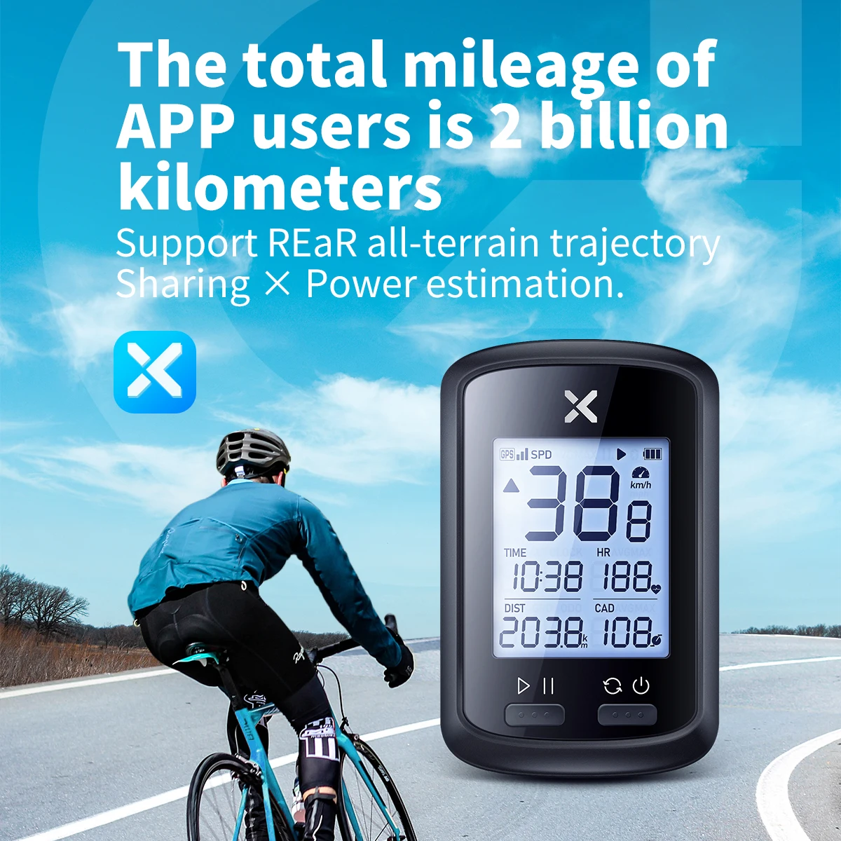 XOSS G/G+ GPS Bike Computer Wireless Cycling Speedometer Road MTB Bike Waterproof BLE ANT+ Cadence Speed Bicycle Computer Set