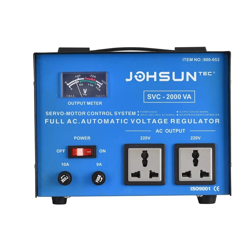 Cheap price SVC-2000VA 220V AC automatic voltage stabilizer