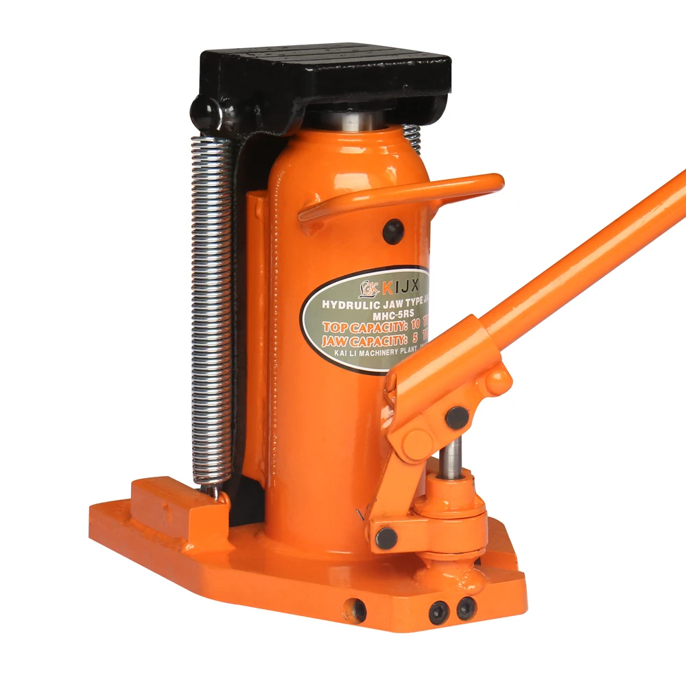 MHC-15RS factory wholesale 30t 15t high strength small hydraulic Toe Claw Jack for machine container cargo lifting and moving