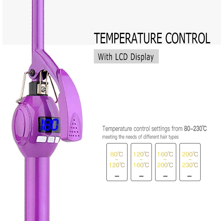 PRITECH Ceramic Coating Chopstick professional Electric Hair Curler