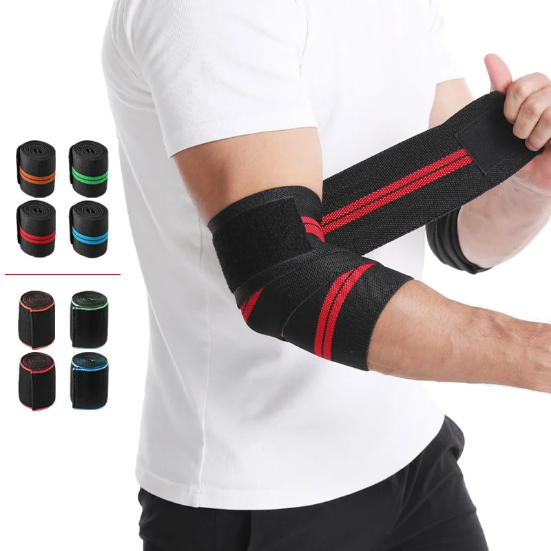 Good Quality Cycling protection thick elbow pad elbow support sleeve adjustable arm compression brace strap