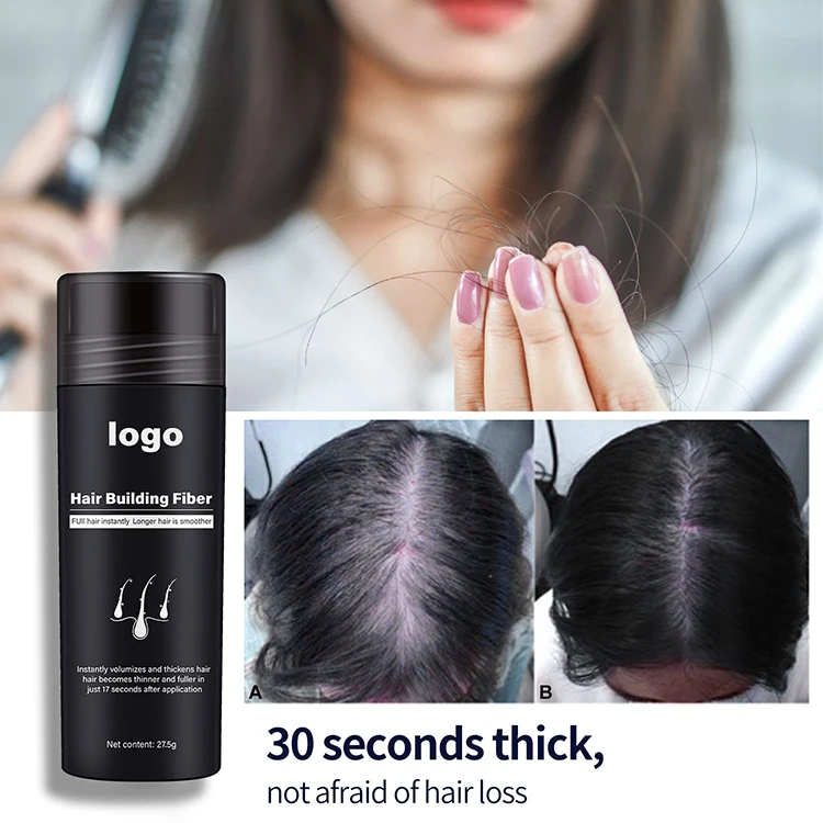 OEM/ODM Wholesale Private Label Hair Dense Fiber Hair Powder Hair Fiber