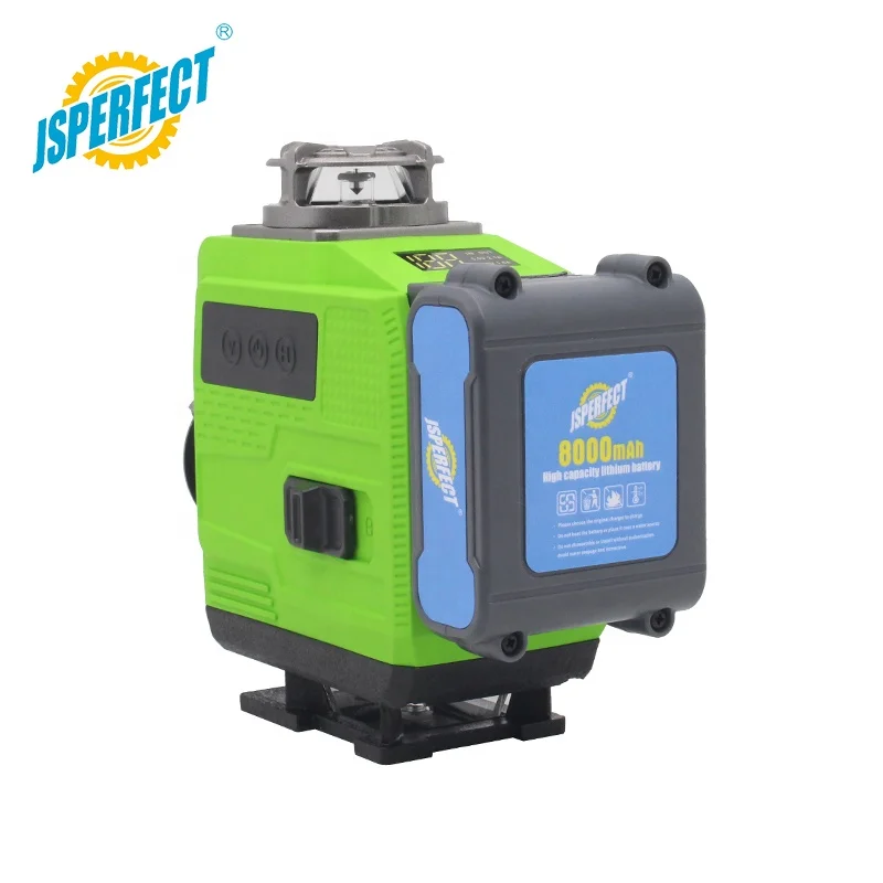JSPERFECT NEW nivel laser 360 for decoration use high capacity battery