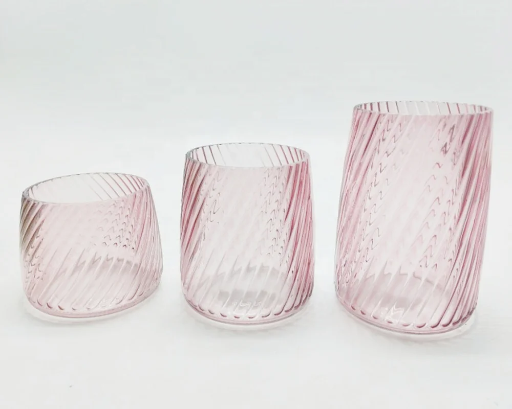 Hot Selling French Vintage Green  Flower Home Decor Luxury Glass Crystal Vase