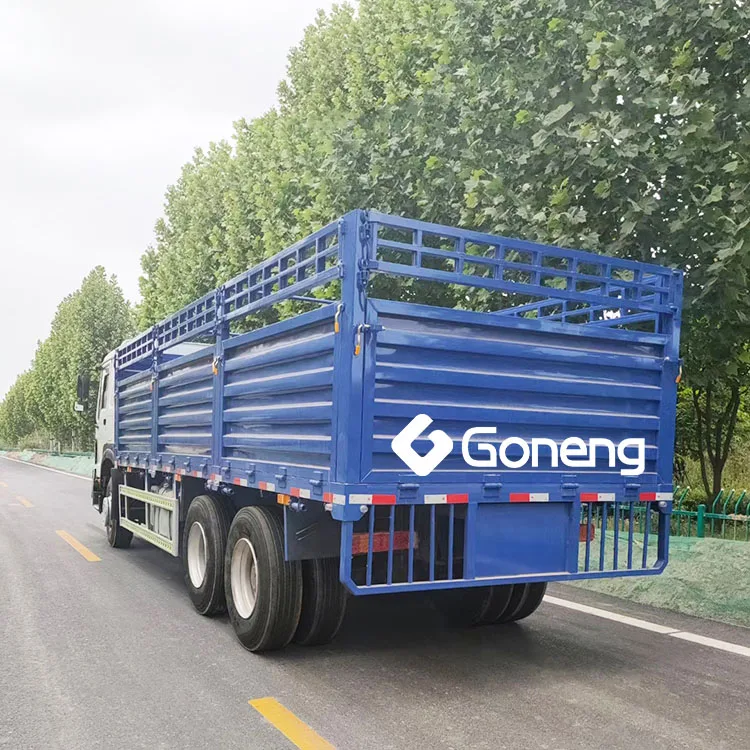 Для тяжелых условий перевозки сухих б/у связаться с sinotruk грузовик решетчатым тент грузовой Китай тяжелый автомобиль howo 6x4 секундная