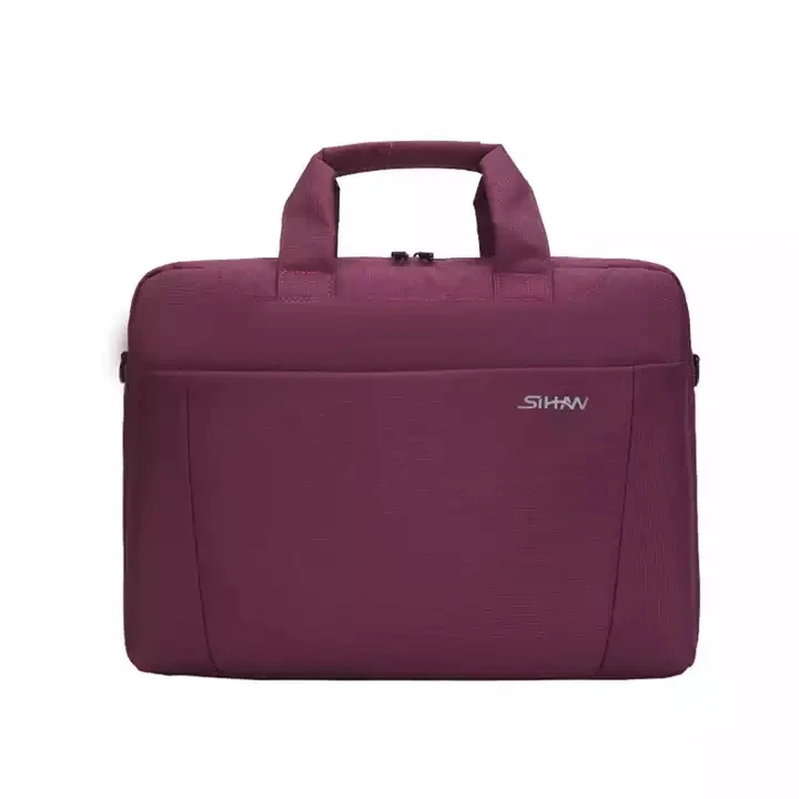 middle quality portable slim logo mini young purple laptop bags for teenage girls