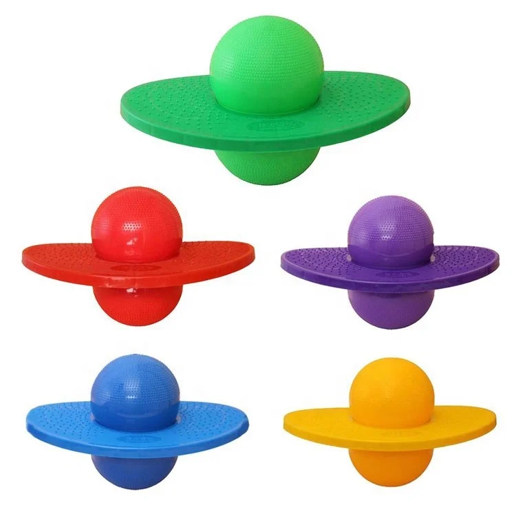 DESUN Cheap Wholesale Gym Fitness Durable Inflatable Jumping Ball /Hopper Ball / Balance PVC Pogo Ball