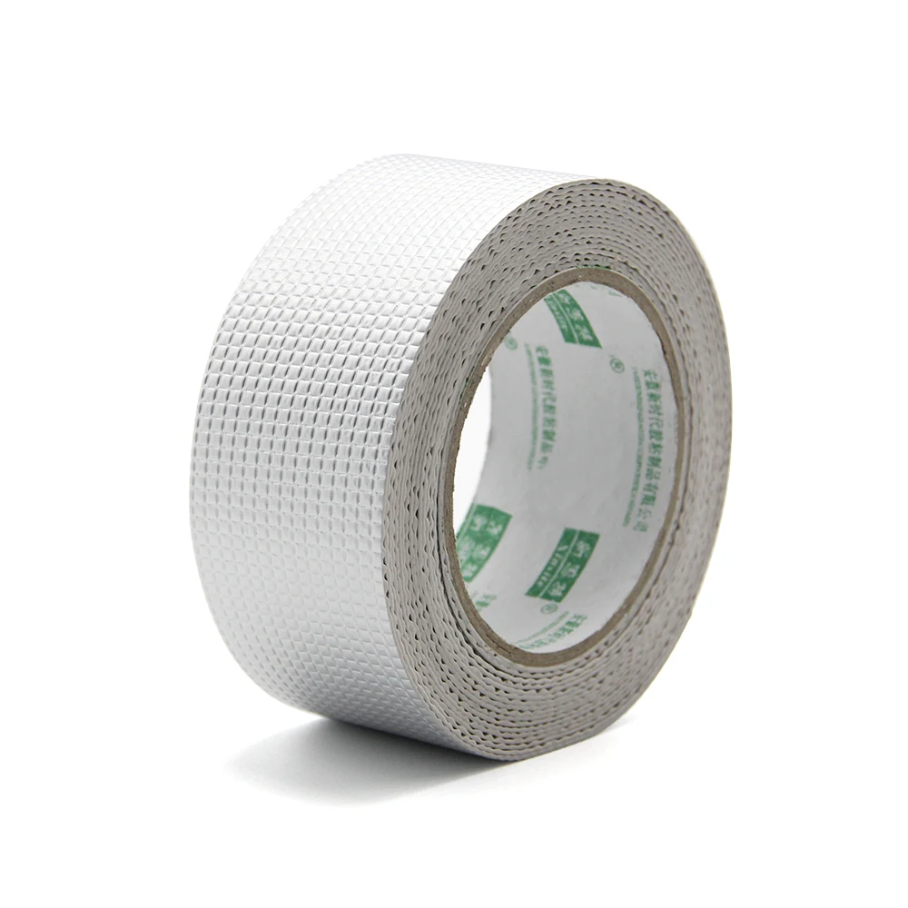10cm 15cm Rubber Waterproof Adhesive Sealant Tapes Aluminum Foil Butyl Tape For Repairing Tubes
