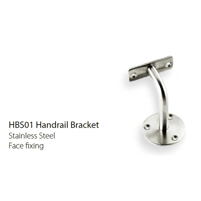 UNITY HBS01 whole sale aluminum handrails for stairs handrail bracket stair