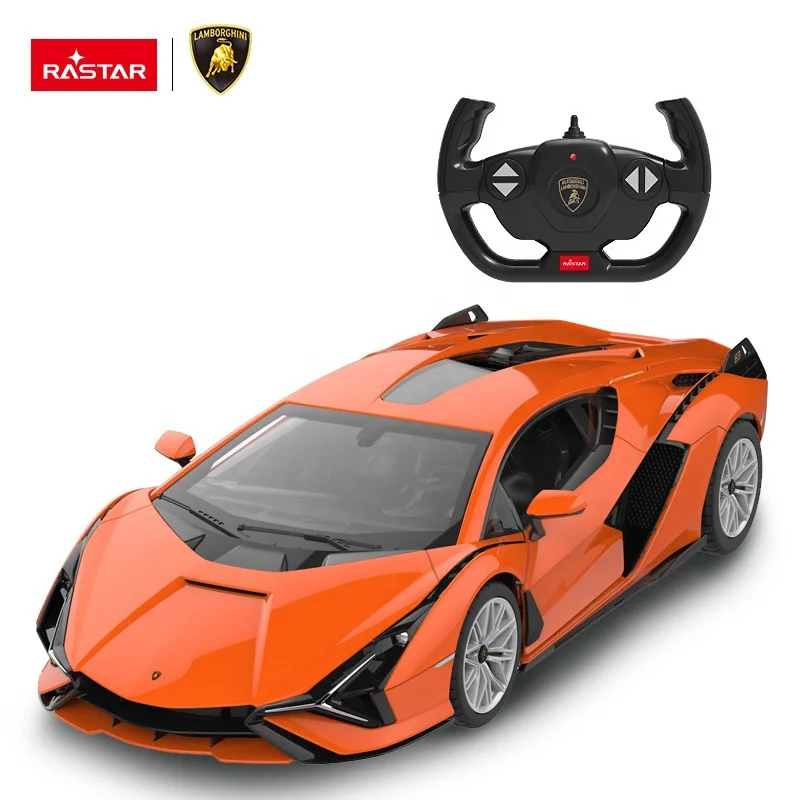 Rastar Lamborghini 1:14 Scale Model vehicle Interactive Rc Car Electronic Toys for Children Remote Control Plastic Window Box AA