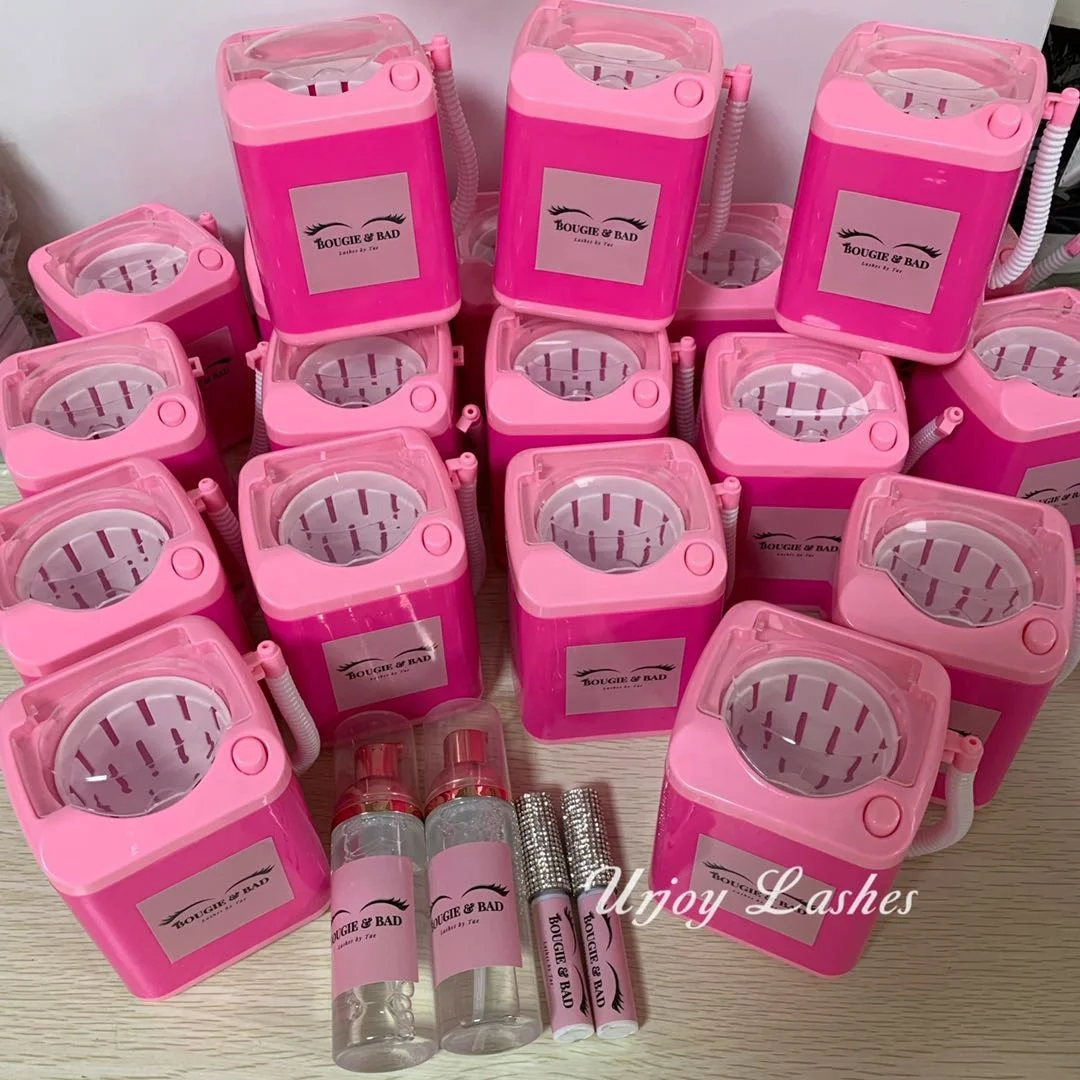  Lashes3d оптовый поставщик 25 мм мини-машина для мытья ресниц Накладные ресницы норковые волосы ручной работы Роскошные 3d
