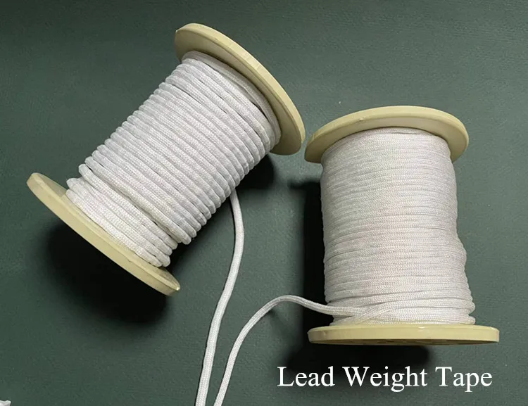 High Quality Lead Rope for Curtain draperies Accessories weight cord interlining