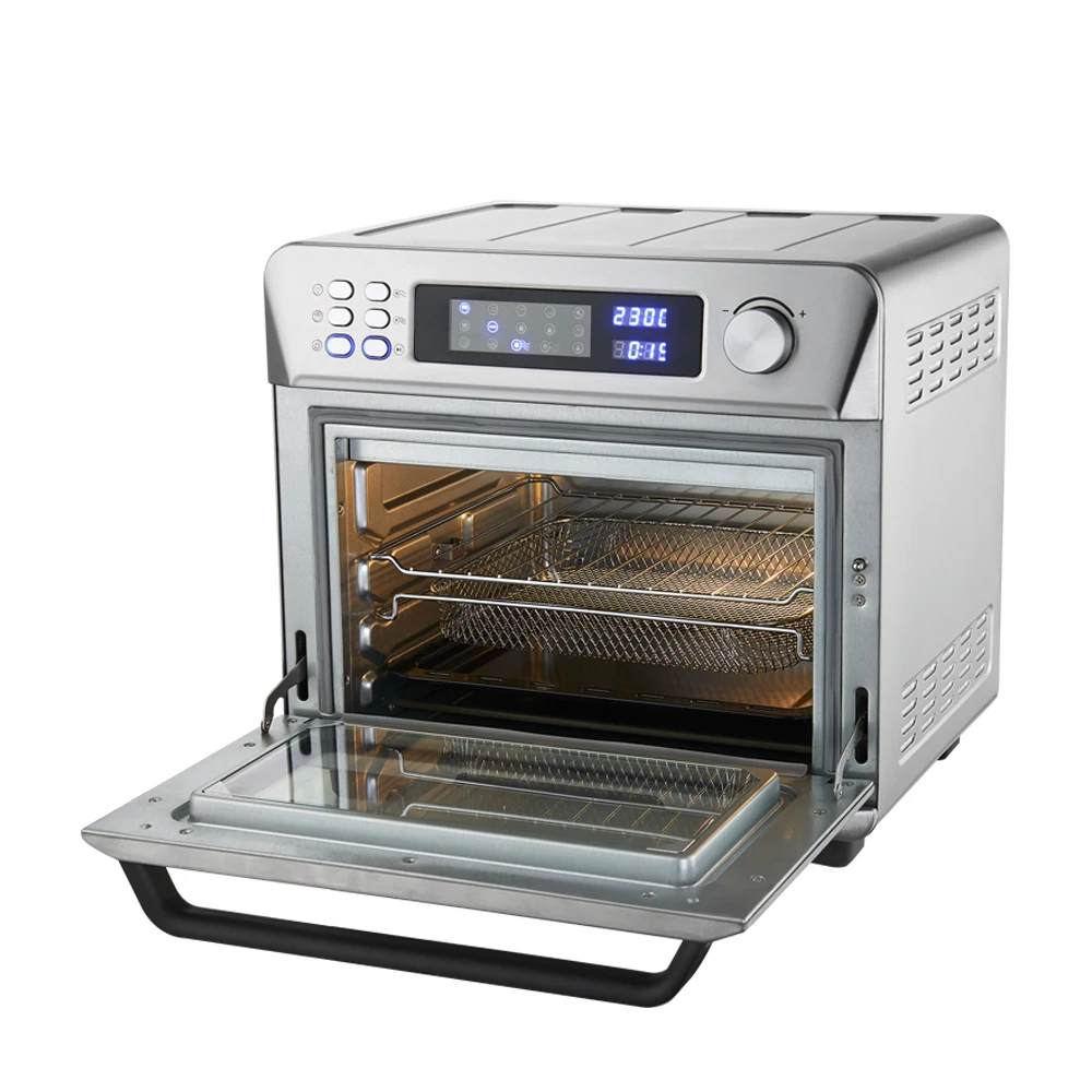 2021 New arrival air fryer cake baking 24 liter electric oven led touch screen