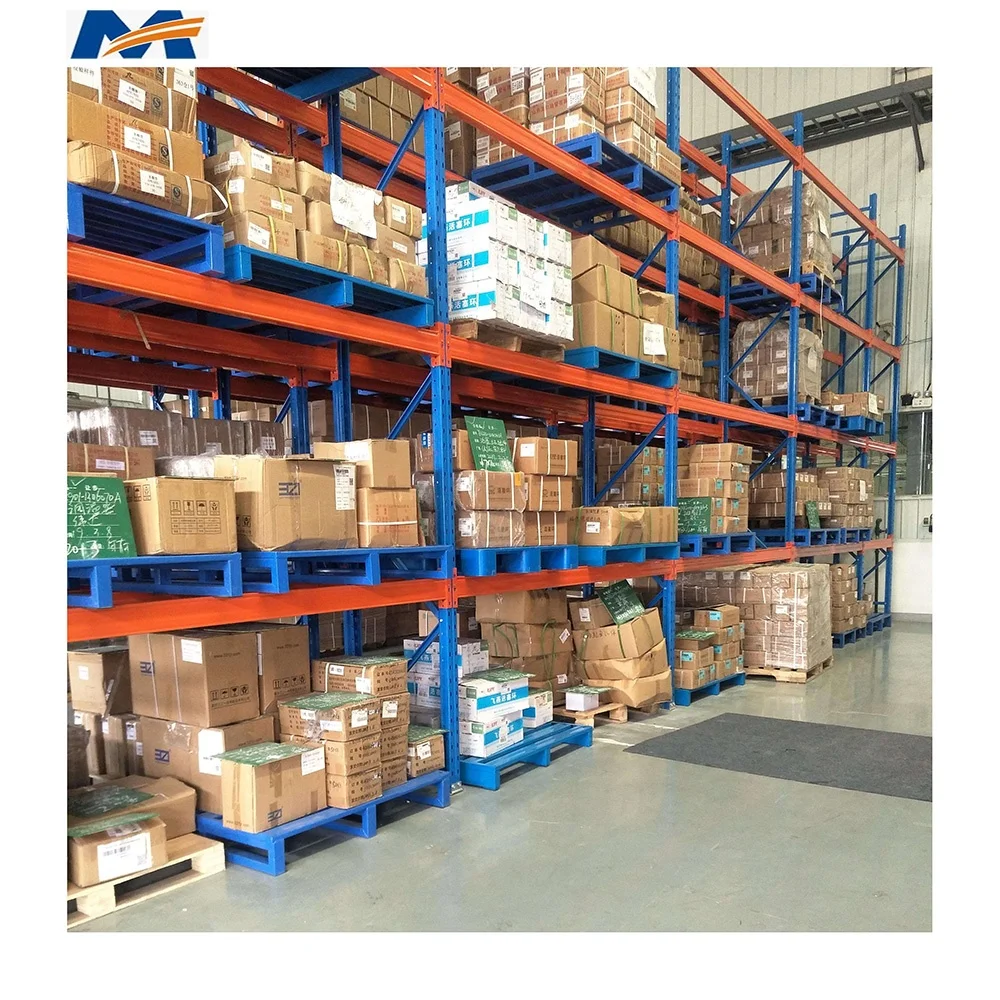 China Estantes Metalicos Heavy Duty Pallet Rack Beams Store Steel Shelving For Warehouse