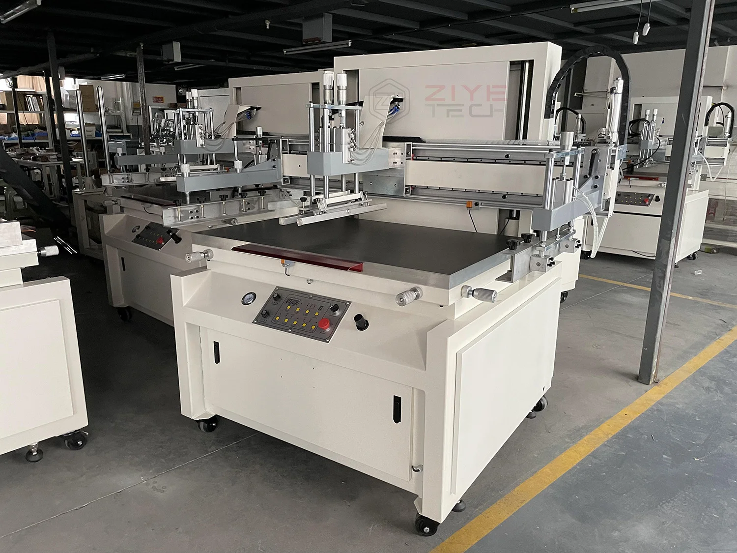 Plate Pcb Screen Printing Machine SPE60100 Metal Screen Printer for Solar Cell  800 Pcs/h by Electric
