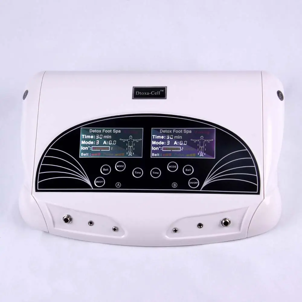 
Pro Dual User Fir Belt Lcd Ionic Detox Ion Foot Bath Spa Cleanse Machine 