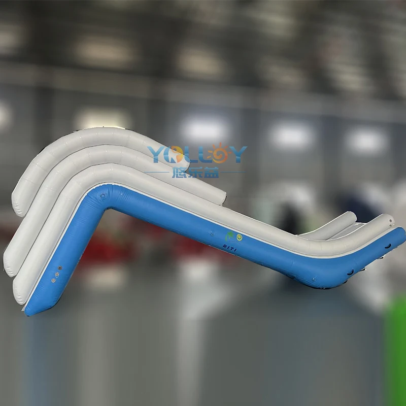 Yacht Inflatable Floating Dock Water Slide for Boats